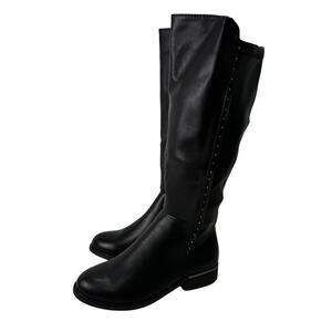 Wanted Knee High Women’s Moto Boots sz 6 NEW # Box M417